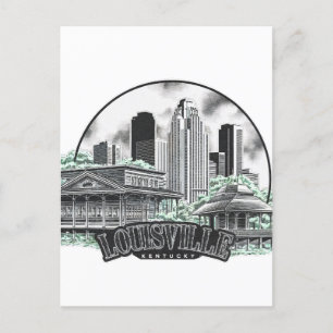 Louisville City Kentucky USA Postcard