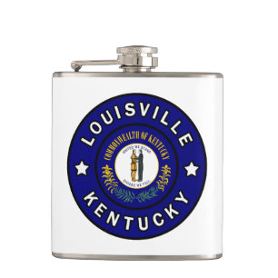 Louisville Kentucky Hip Flask
