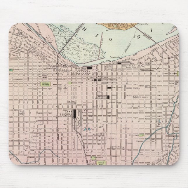 Louisville, Kentucky Mouse Pad (Front)