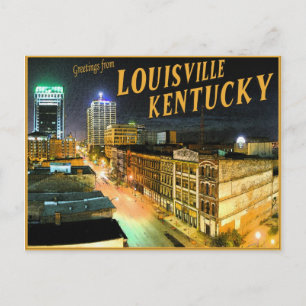 Louisville Kentucky Postcard