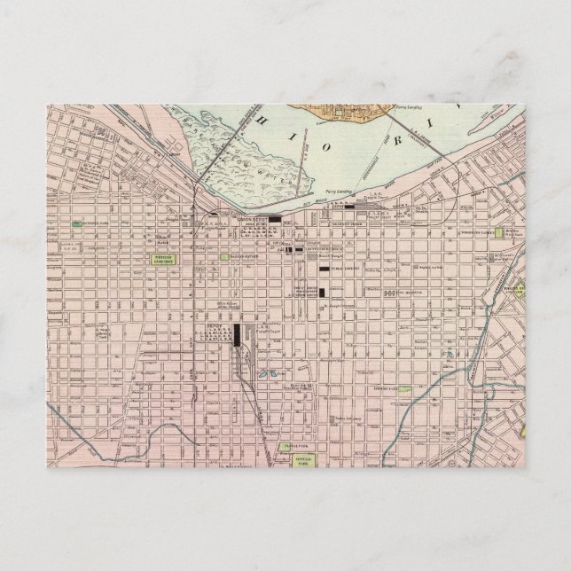 Louisville, Kentucky Postcard (Front)