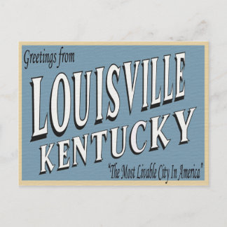 Louisville Kentucky Postcard