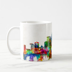 Louisville Kentucky Skyline Coffee Mug