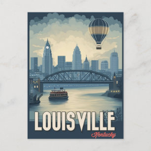 Louisville, Kentucky - Stunning City Views Postcard
