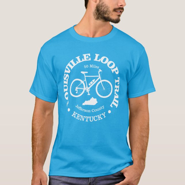Louisville Loop (cycling) T-Shirt (Front)