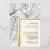 Louisville Love Locator | City Themed Wedding