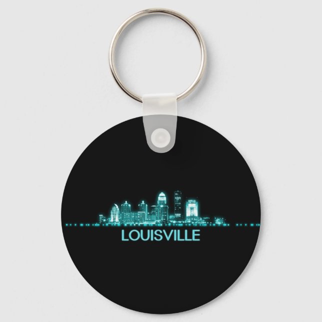 Louisville Skyline Key Ring (Front)