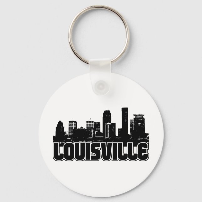 Louisville Skyline Key Ring (Front)
