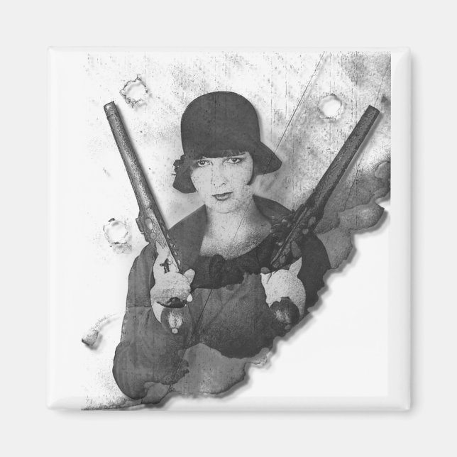 LouLou Bangs! Magnet (Front)