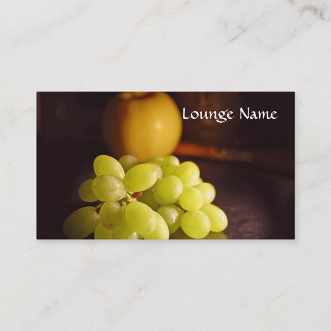 Lounge Business Card Template (Front)