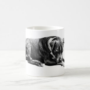 Lounge Dog Morning Mug