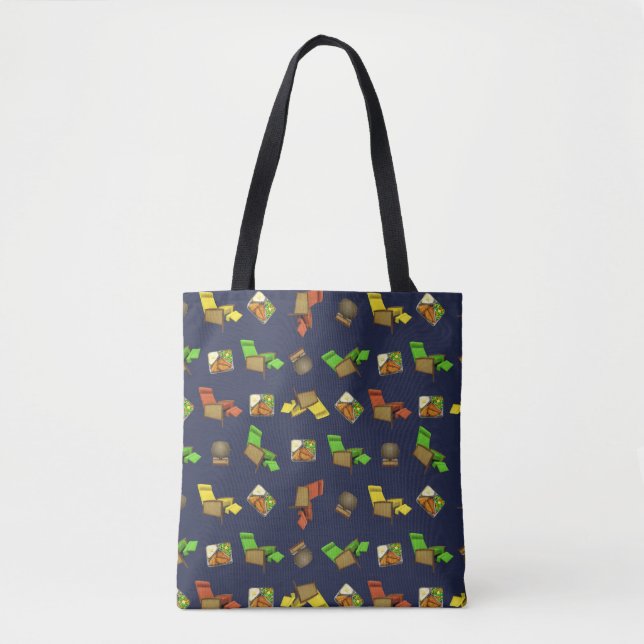 Lounge Lizard Tote Bag (Front)