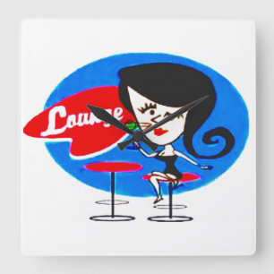 Lounge Square Wall Clock