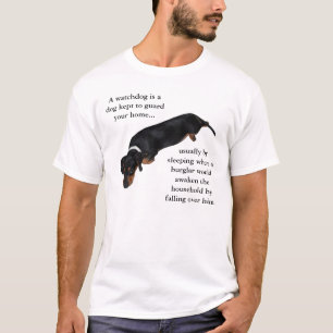 Lounging Hound Watchdog Quote Shirt