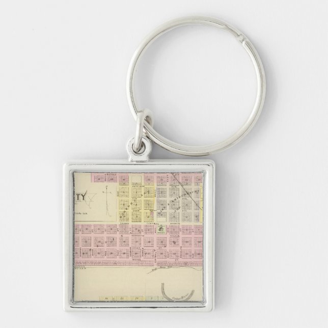 Loup City, Nebraska Key Ring (Front)