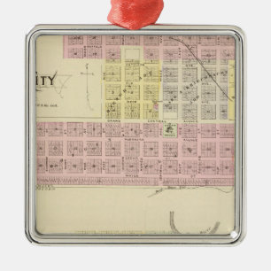 Loup City, Nebraska Metal Ornament