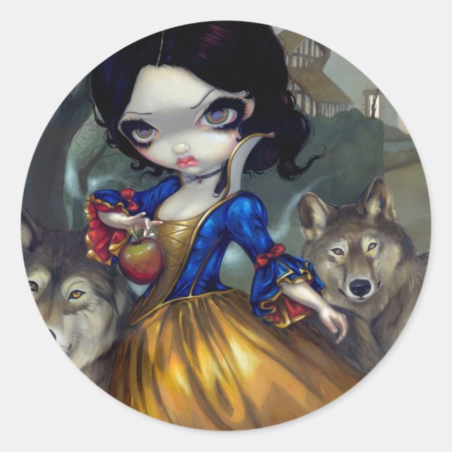 "Loup-Garou: Blanche Neige" Sticker (Front)