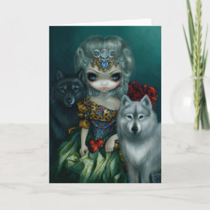"Loup-Garou: La Grande Prêtresse" Greeting Card