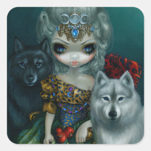 "Loup-Garou:  La Grande Prêtresse" Sticker