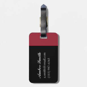 Loups 2001 luggage tag