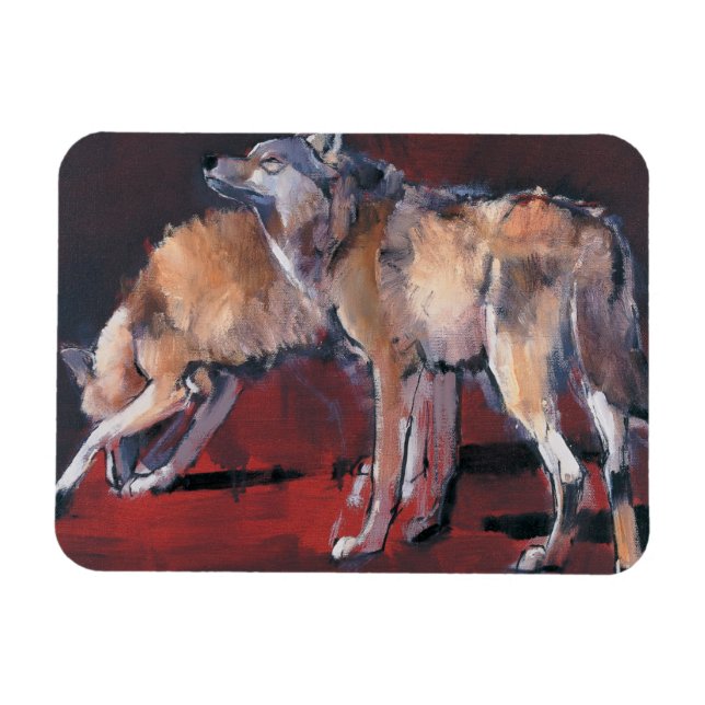 Loups 2001 magnet (Horizontal)