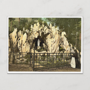 Lourdes Grotto, near the nunnery of Ingenbohl, Lak Postcard
