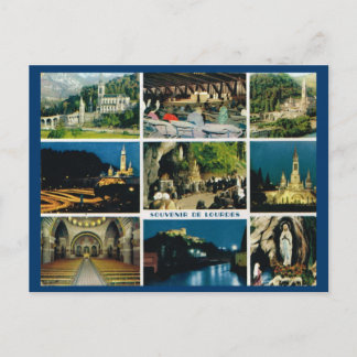 Lourdes, Multiview Postcard