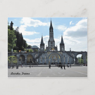 Lourdes Postcard