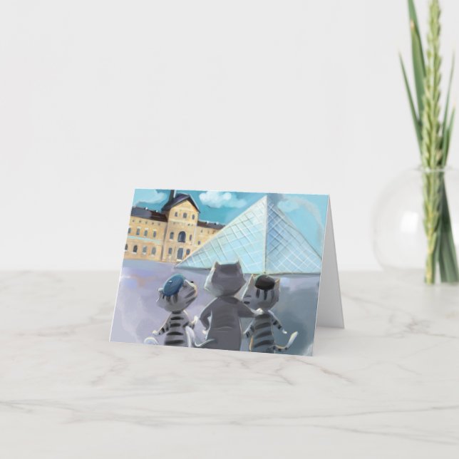 Louvre Card (Various Sizes) (Front)