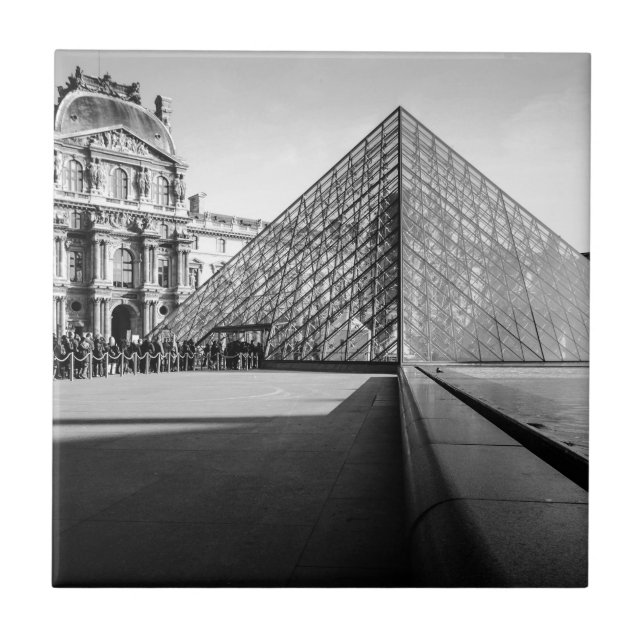 Louvre Ceramic Tile (Front)