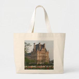 Louvre Museum Large Tote Bag