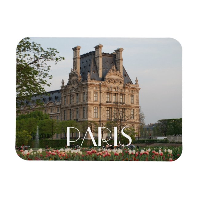 Louvre Museum Magnet (Horizontal)