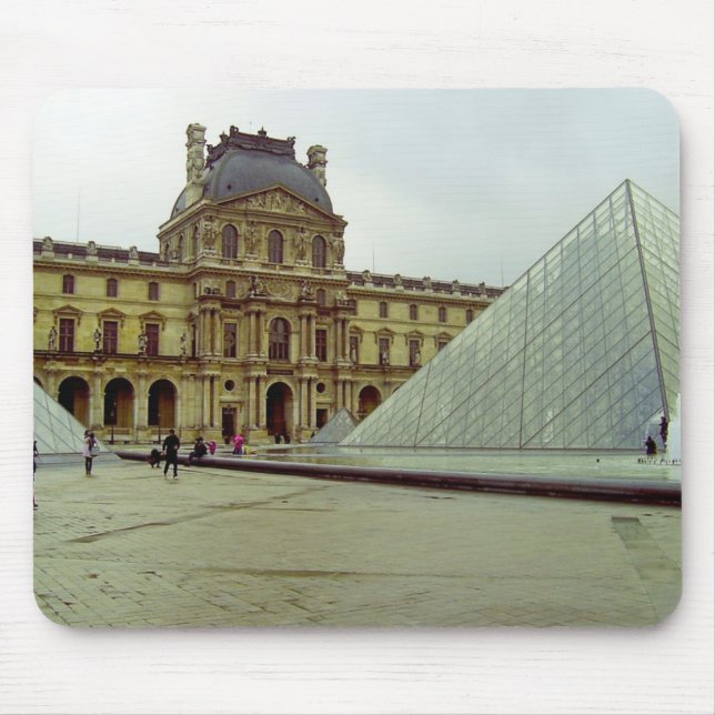 Louvre museum mouse pad (Front)