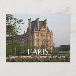 Louvre Museum Postcard