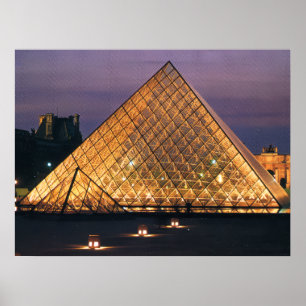 Louvre Museum Poster