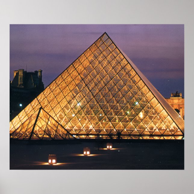 Louvre Museum Poster (Front)