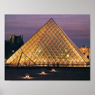 Louvre Museum Poster