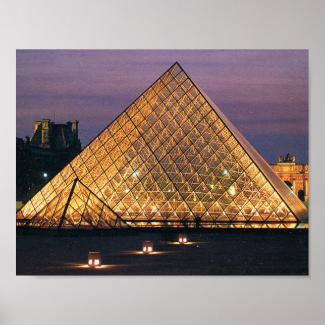 Louvre Museum Poster (Front)