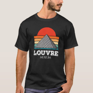 Louvre Museum Sunrise From Paris Love In France As T-Shirt
