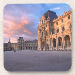 Louvre, Paris, France Coaster