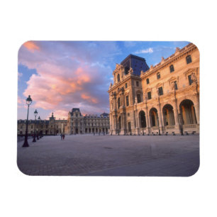 Louvre, Paris, France Magnet