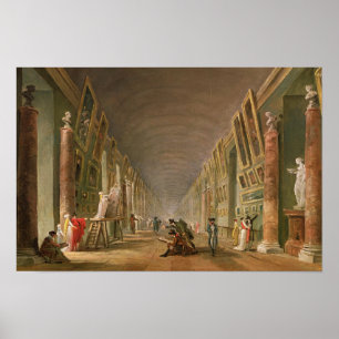 Louvre Poster