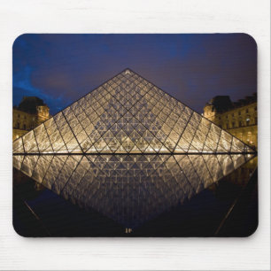 Louvre Pyramid by the architect I.M. Pei at Mouse Pad