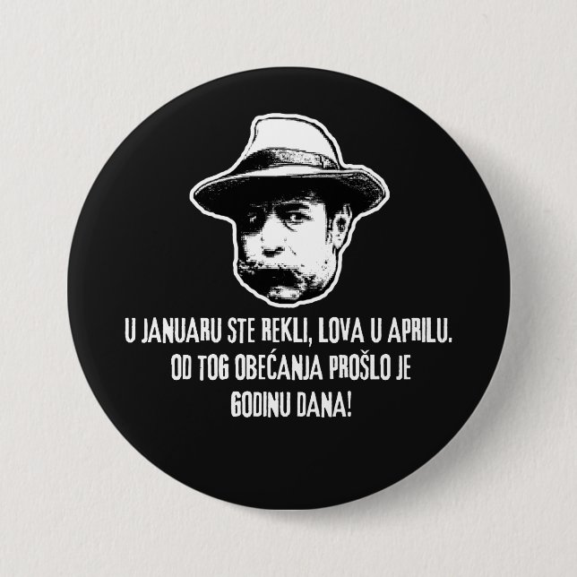 Lova U Aprilu  7.5 Cm Round Badge (Front)