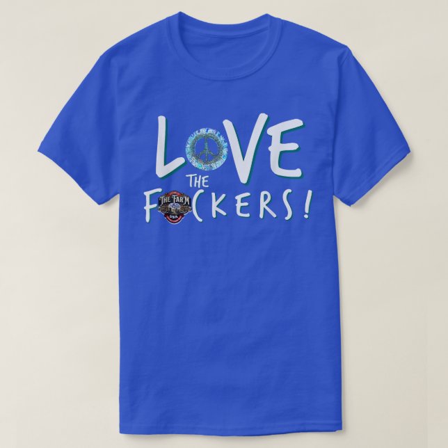 LOVE 007 The Farm Liberty Missouri USA Bar Honky-t T-Shirt (Design Front)