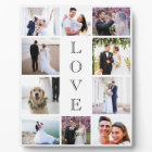 Love 10 Photo Collage Newlywed Wedding