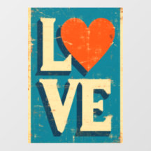 LOVE 1960s-Inspired Graphics