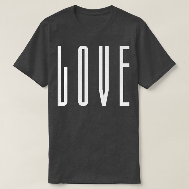 Love 1 T-Shirt (Design Front)