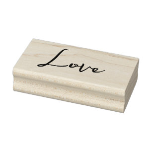 LOVE 1"x2.5" Rubber Stamp / Ditto