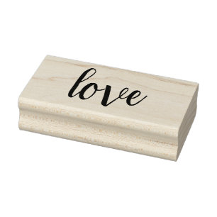 LOVE 1"x2.5" Rubber Stamp / Romeo & Juliet